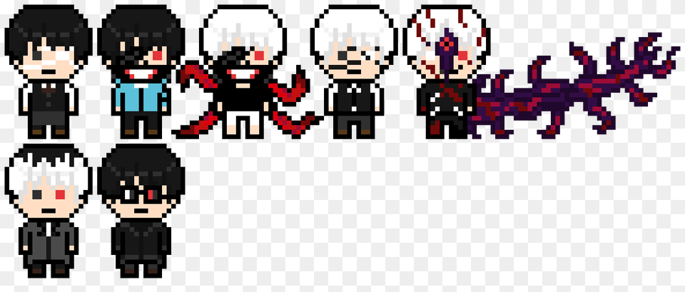 Kaneki Ken Danganronpa Pixel Arts Pixel Art Maker, People, Person Free Png Download