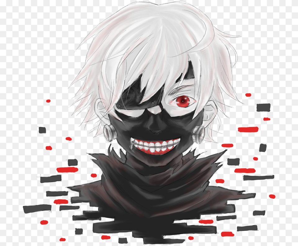 Kaneki Ken Gif, Book, Comics, Publication, Adult Png