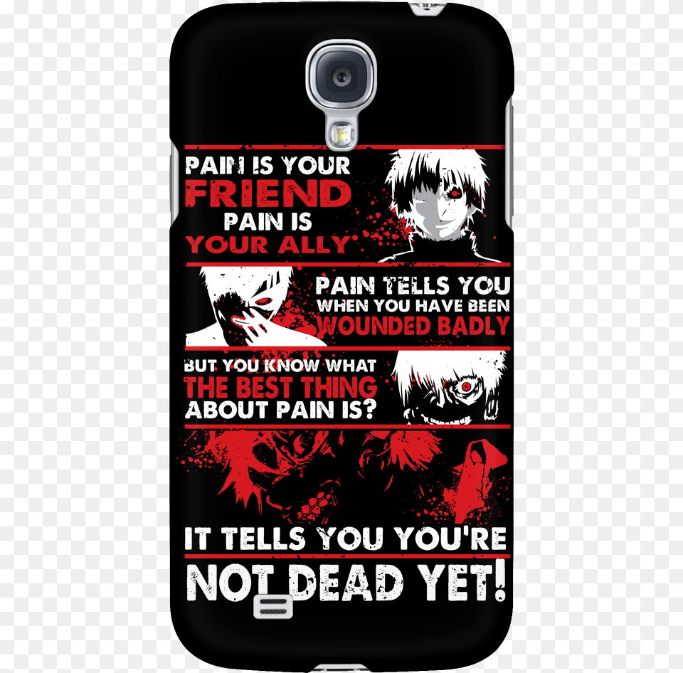 Kaneki Pain It Tells You You Re Not Dead Yet Kaneki Pain Shirt, Mobile Phone, Electronics, Phone, Person Png
