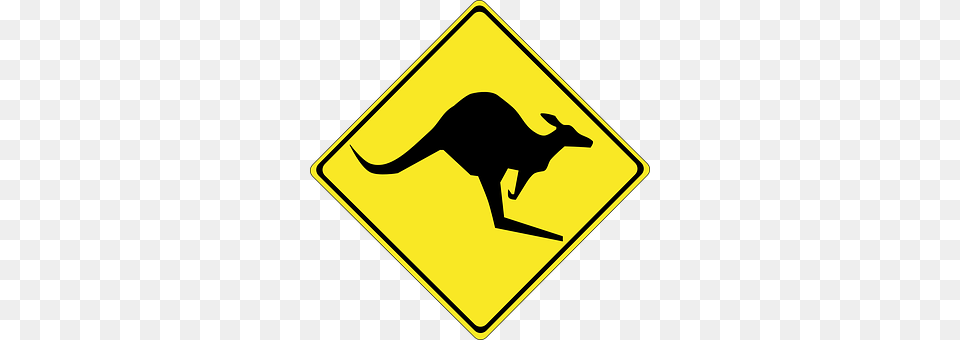Kangaroo Sign, Symbol, Road Sign, Animal Free Png
