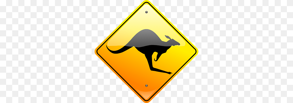 Kangaroo Sign, Symbol, Road Sign Free Png