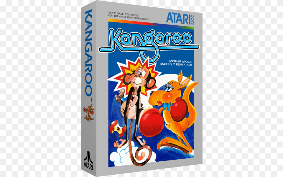 Kangaroo Atari 5200 Game, Book, Comics, Publication Free Transparent Png