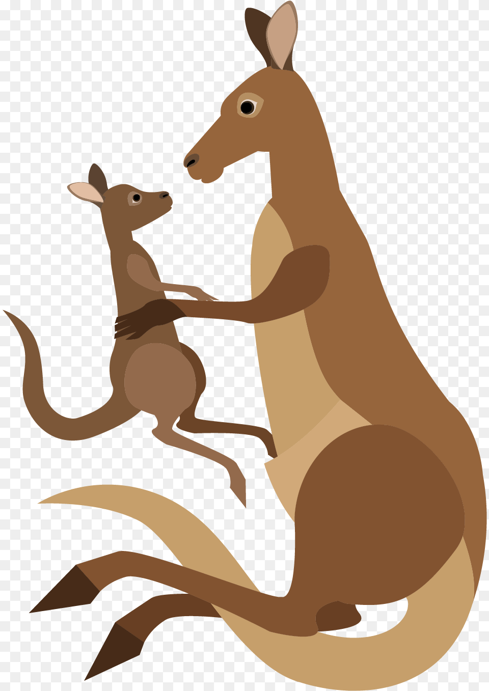 Kangaroo Cartoon Macropodidae Kangaroo Vector, Animal, Mammal, Horse Free Png
