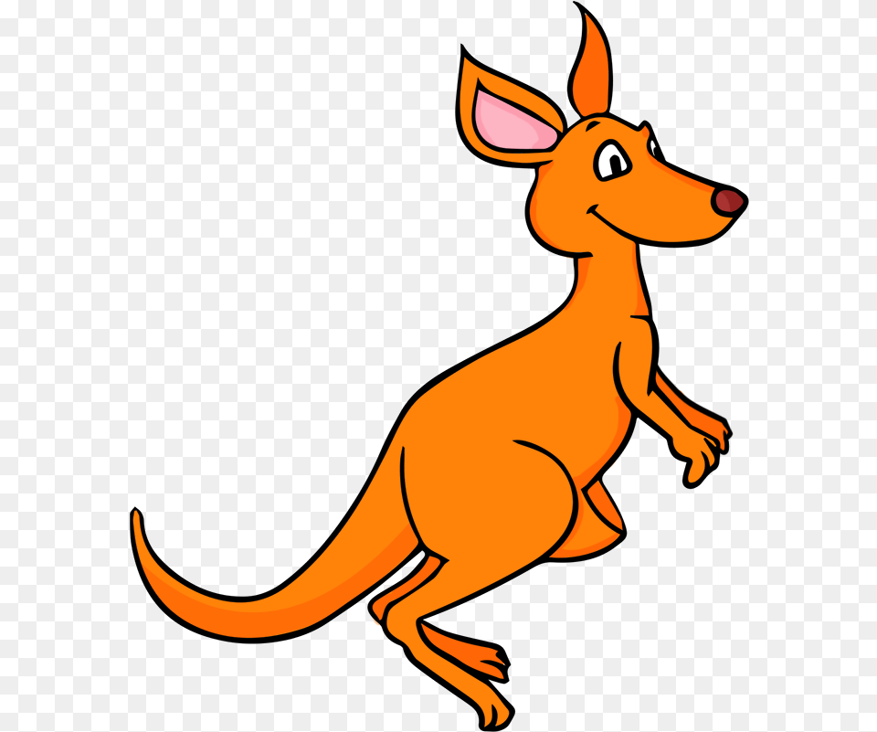 Kangaroo Cartoon Transparent Background Kangaroo Clipart, Animal, Mammal Png