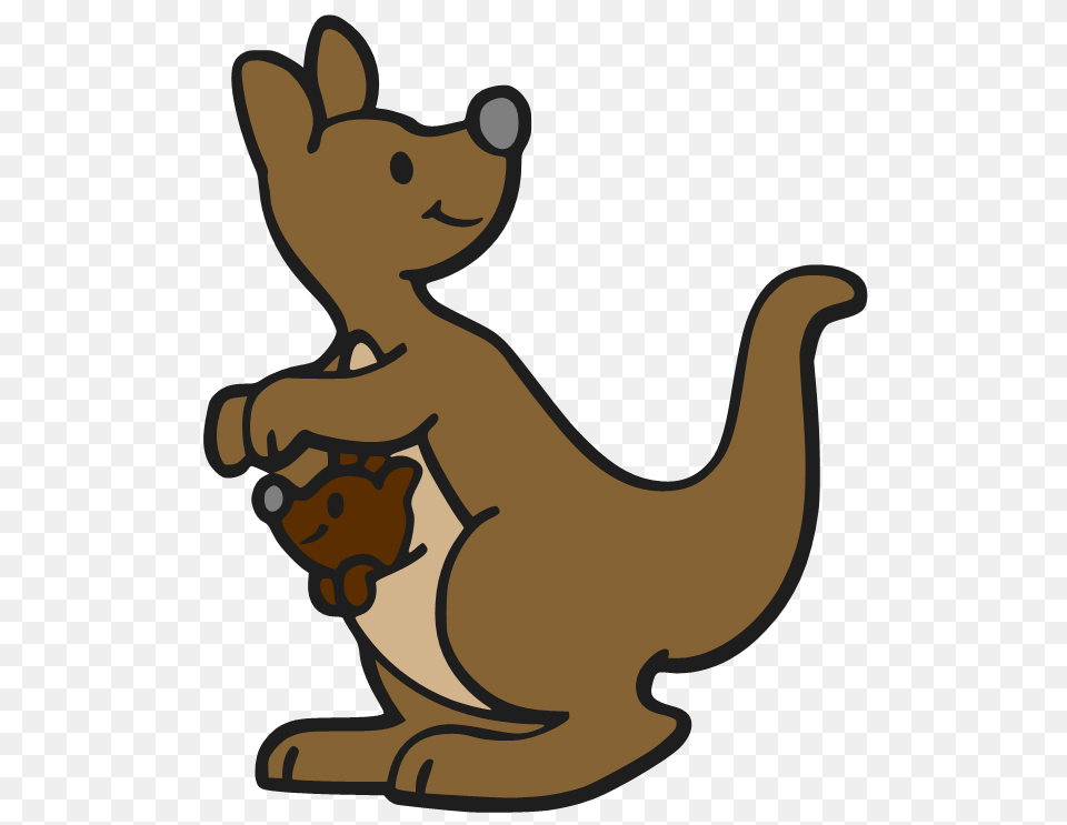 Kangaroo Cartoon Transparent Image Arts, Animal, Mammal Free Png Download