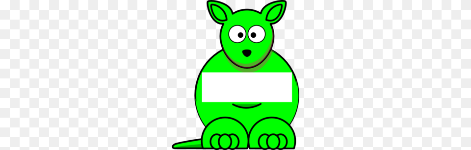 Kangaroo Clipart, Green, Animal, Mammal, Rat Free Png