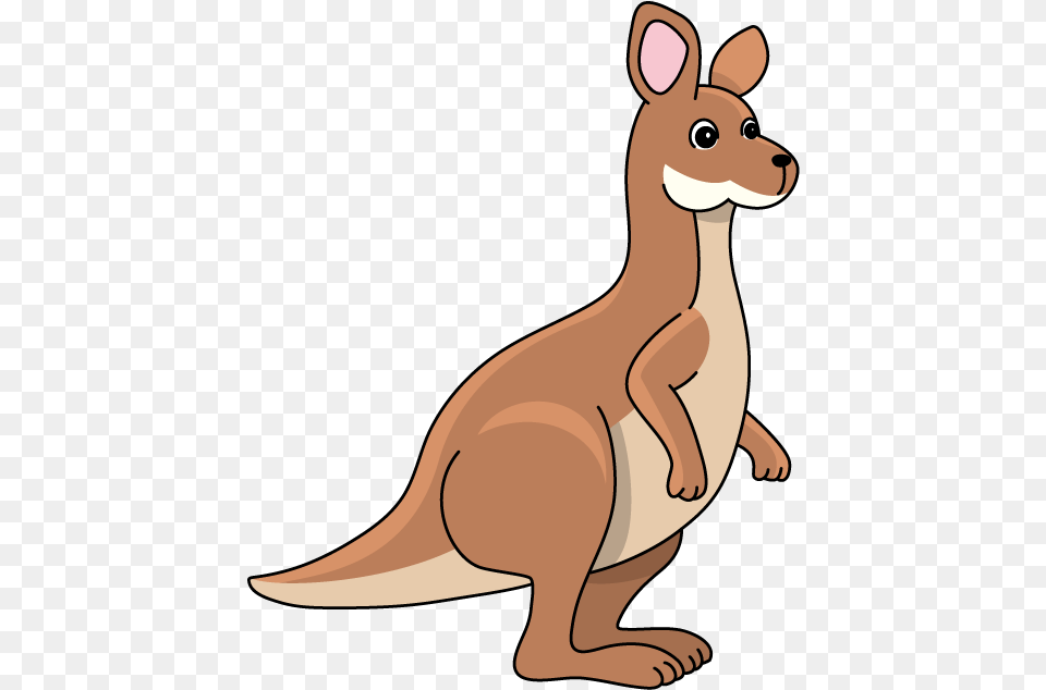 Kangaroo Clipart Image Mother Kangaroo Clipart, Animal, Mammal Free Png Download