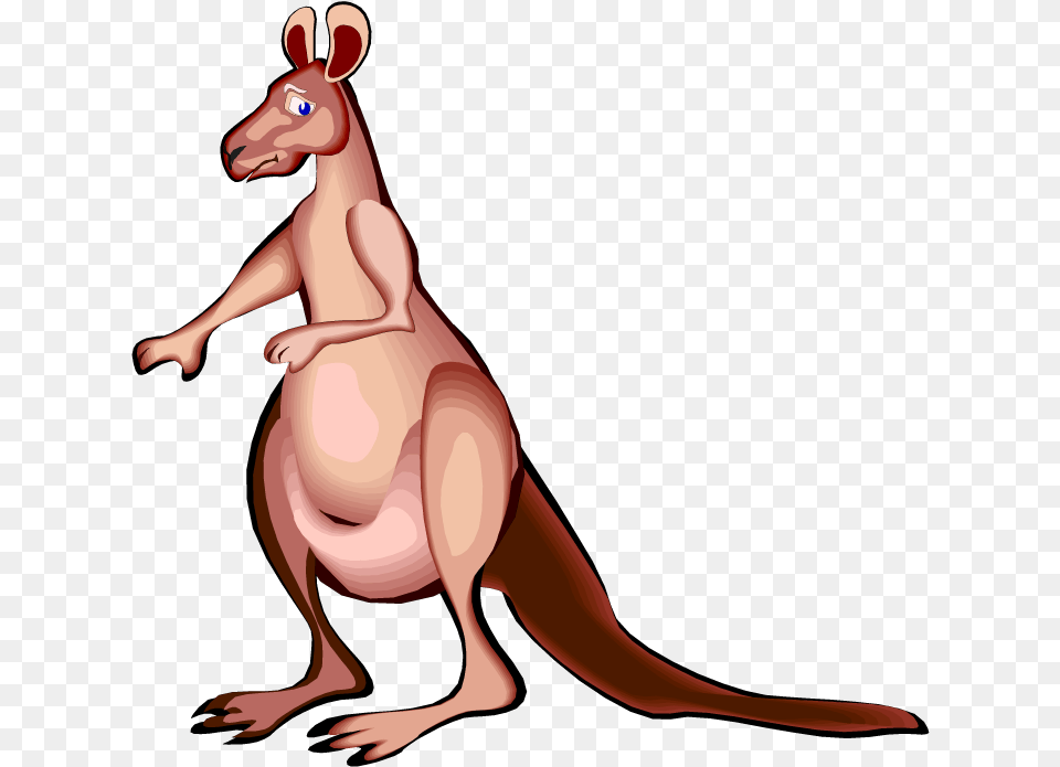 Kangaroo Clipart Sad Kangaroo Cartoon, Animal, Mammal Png