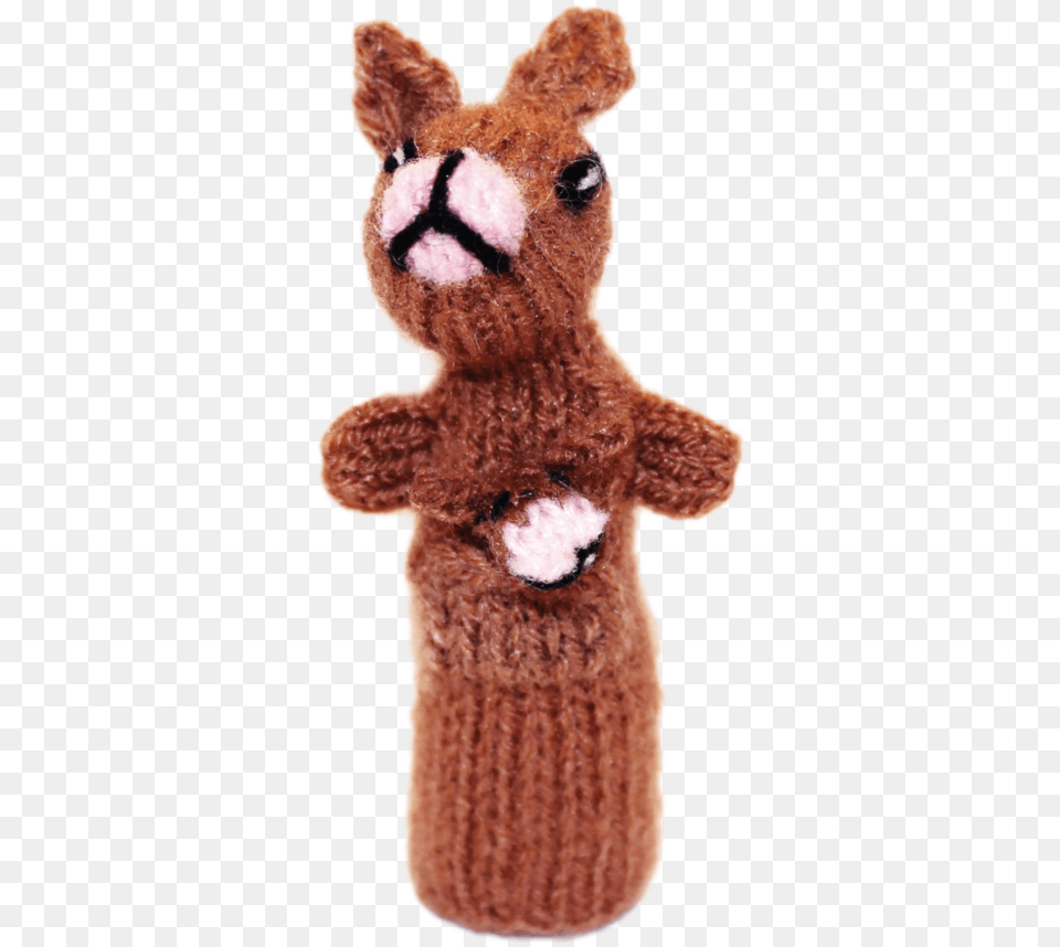 Kangaroo Finger Puppet Teddy Bear, Plush, Toy, Food, Sweets Free Transparent Png
