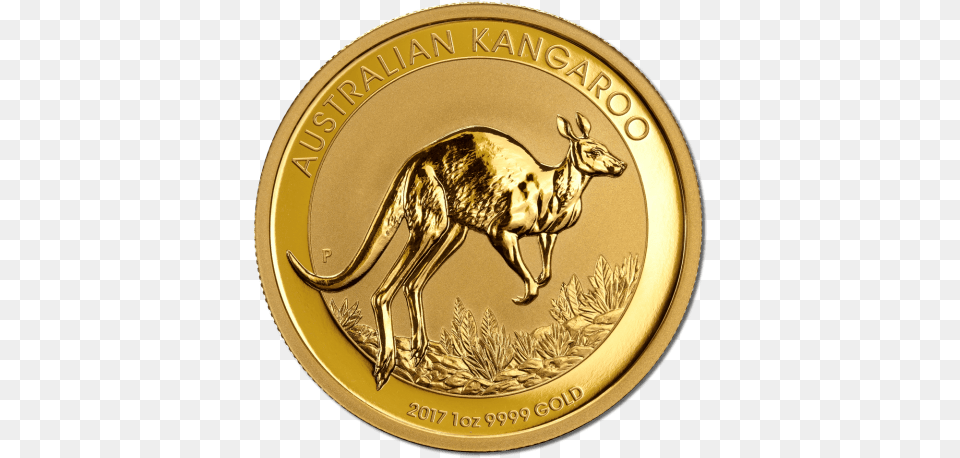 Kangaroo Gold Coin Images Transparent Australian Gold Nugget, Animal, Antelope, Mammal, Wildlife Free Png Download