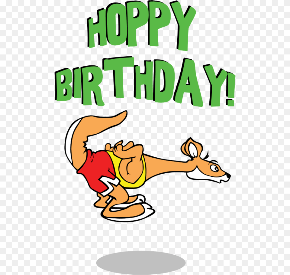 Kangaroo Happy Birthday Happy Birthday Kangaroo Gif, Cartoon, Person Png