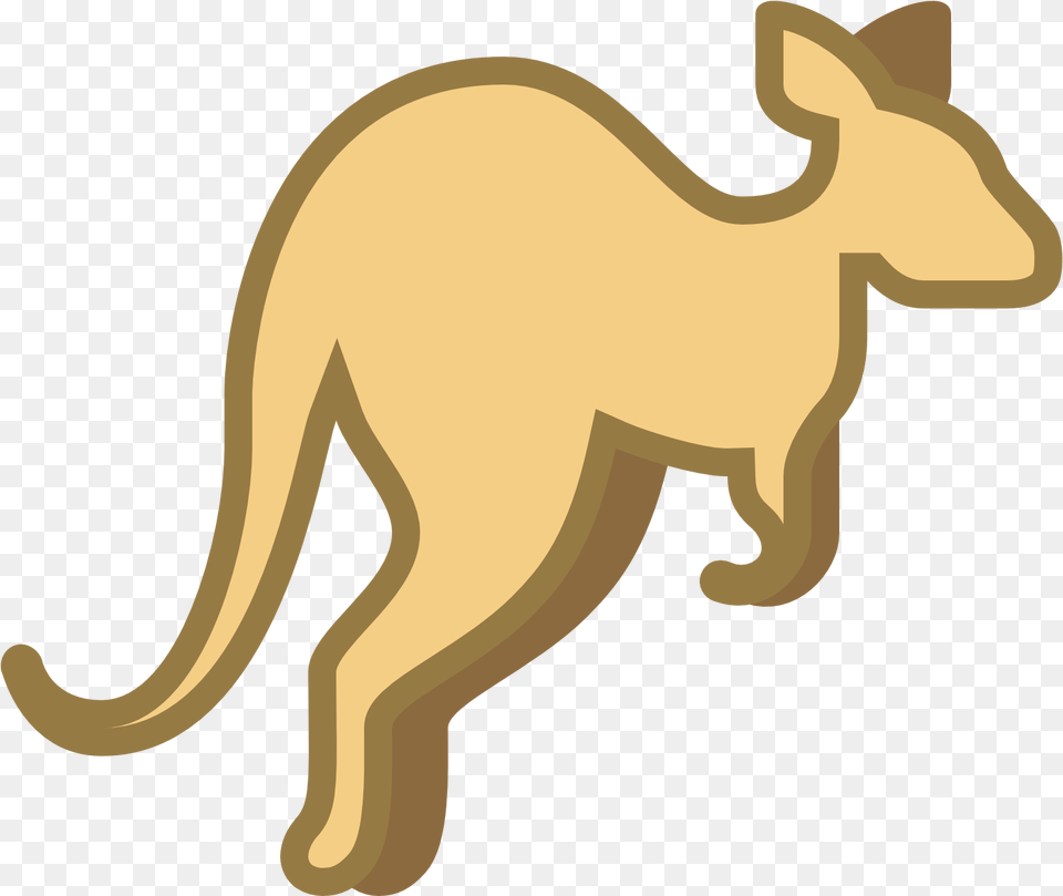 Kangaroo Icon, Animal, Mammal Free Png