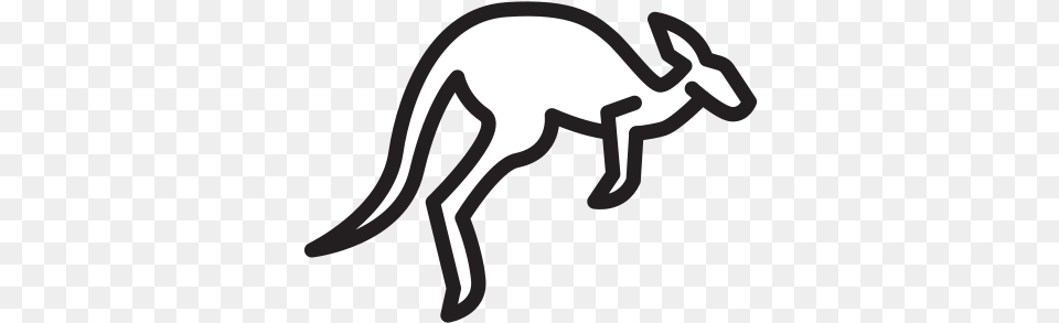 Kangaroo Icon Of Selman Icons Transparent Kangaroo Icon, Animal, Mammal Free Png Download