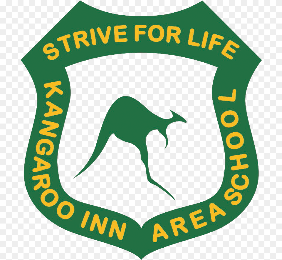 Kangaroo Inn Area School Sign, Logo, Badge, Symbol, Animal Free Transparent Png