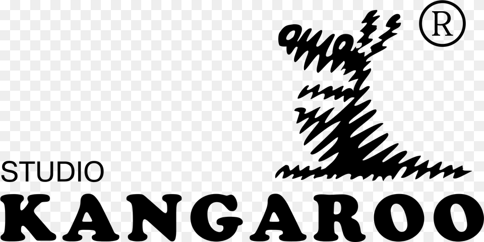 Kangaroo Logo Transparent Logo, Gray Free Png Download