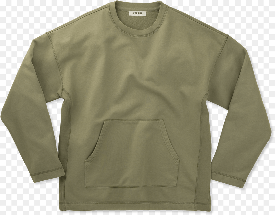 Kangaroo Pocket Sweat Kangaroo Pocket Sweat Kangaroo Sweater, Clothing, Fleece, Long Sleeve, Sleeve Free Png