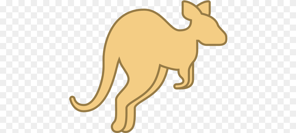 Kangaroo Transparent Clipart Image Transparent Background Kangaroo Clip Art, Animal, Mammal Free Png