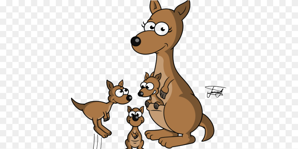 Kangaroos Cartoon Kangaroo Cartoon Drawing, Animal, Bear, Mammal, Wildlife Free Transparent Png
