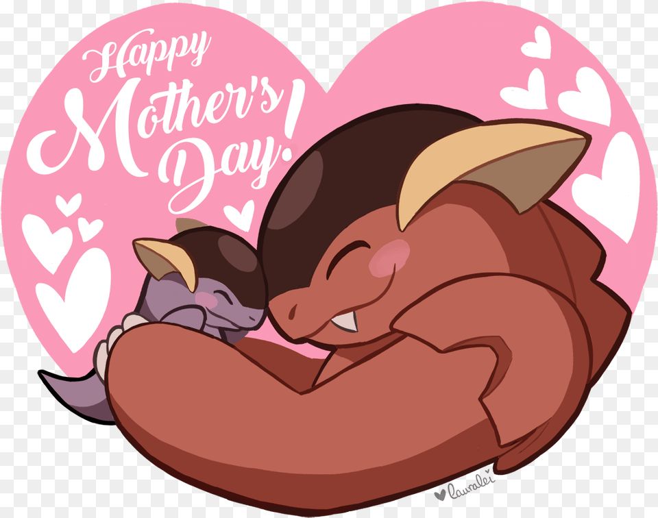 Kangaskhan Happy Mothers Day, Person, Sleeping, Face, Head Free Png Download