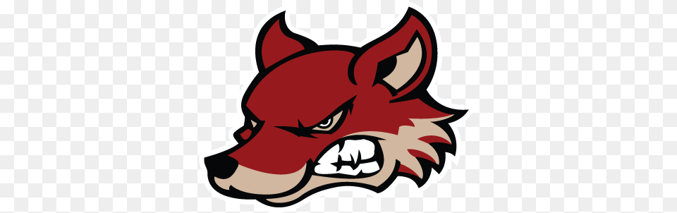 Kankakee Coyotes Hockey, Sticker, Snout, Device, Grass Free Png Download