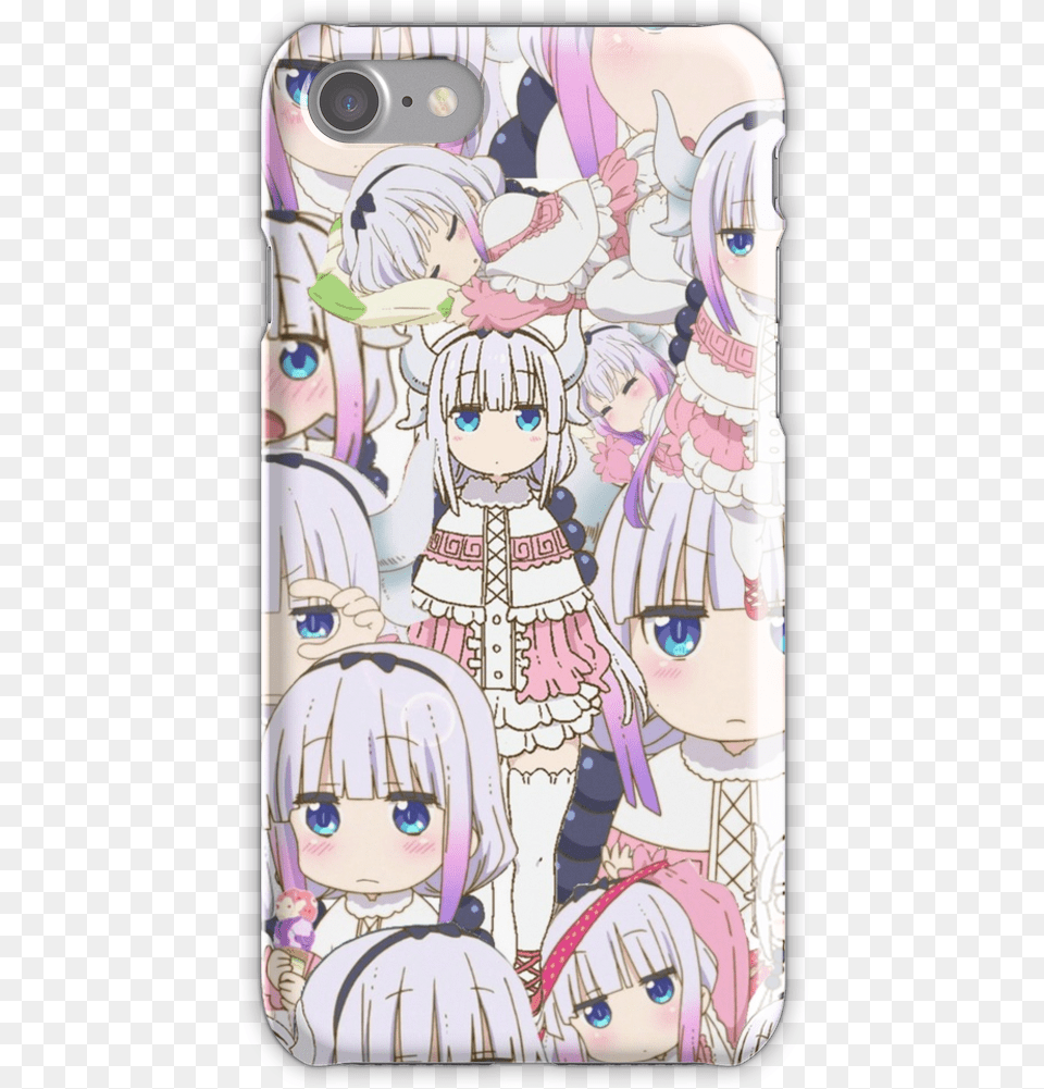 Kanna Iphone 7 Snap Case Miss Kobayashis Dragon Maid Kanna Cosplay, Book, Comics, Publication, Baby Free Png Download