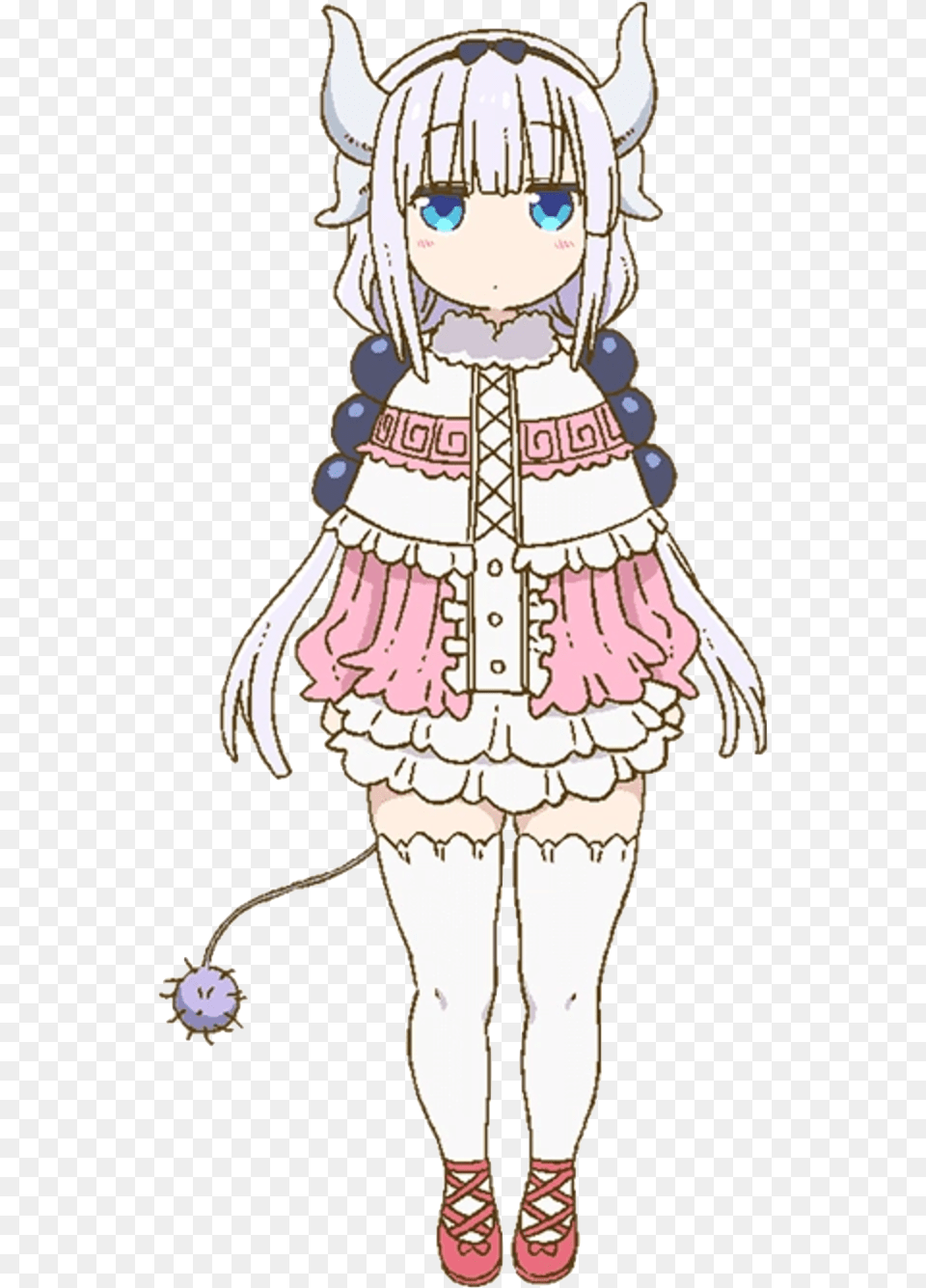 Kanna Kobayashi Dragon Maid Characters, Book, Publication, Comics, Female Free Transparent Png