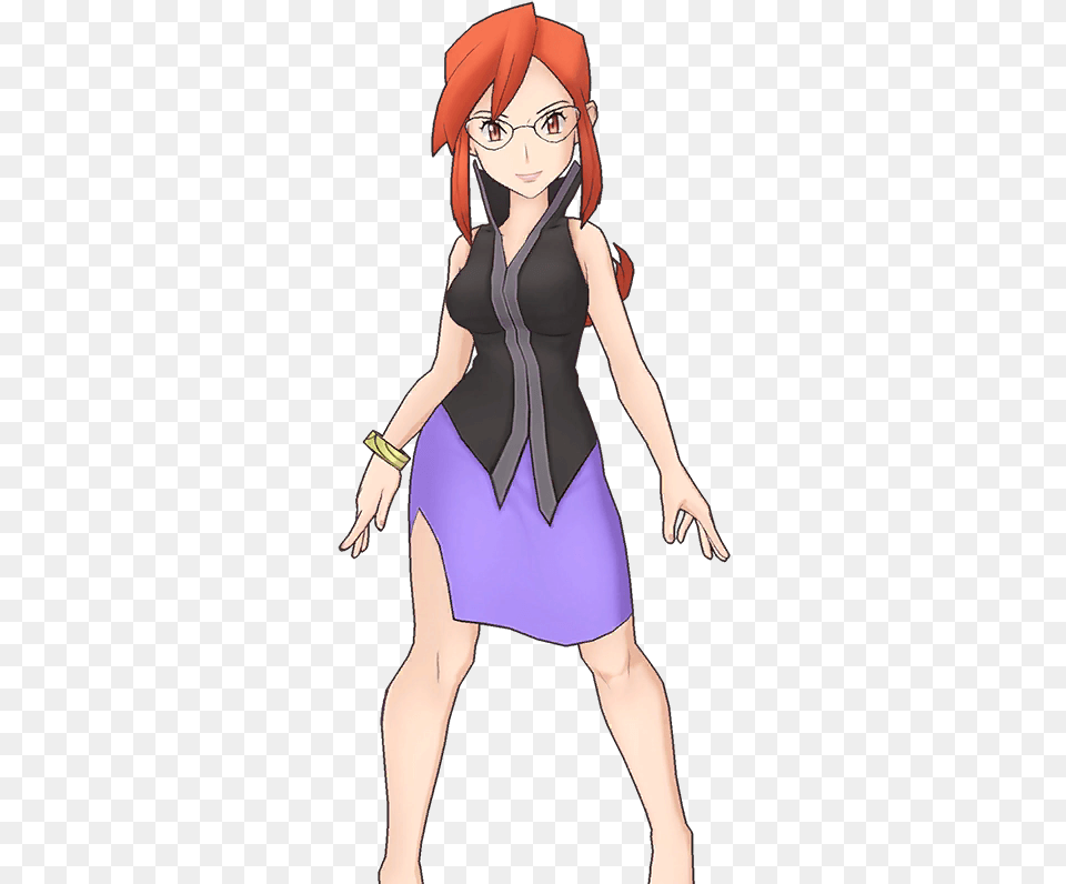 Kanna Pokmon Pokmon Red Green Image Lorelei Pokemon Hd, Adult, Publication, Person, Female Free Transparent Png