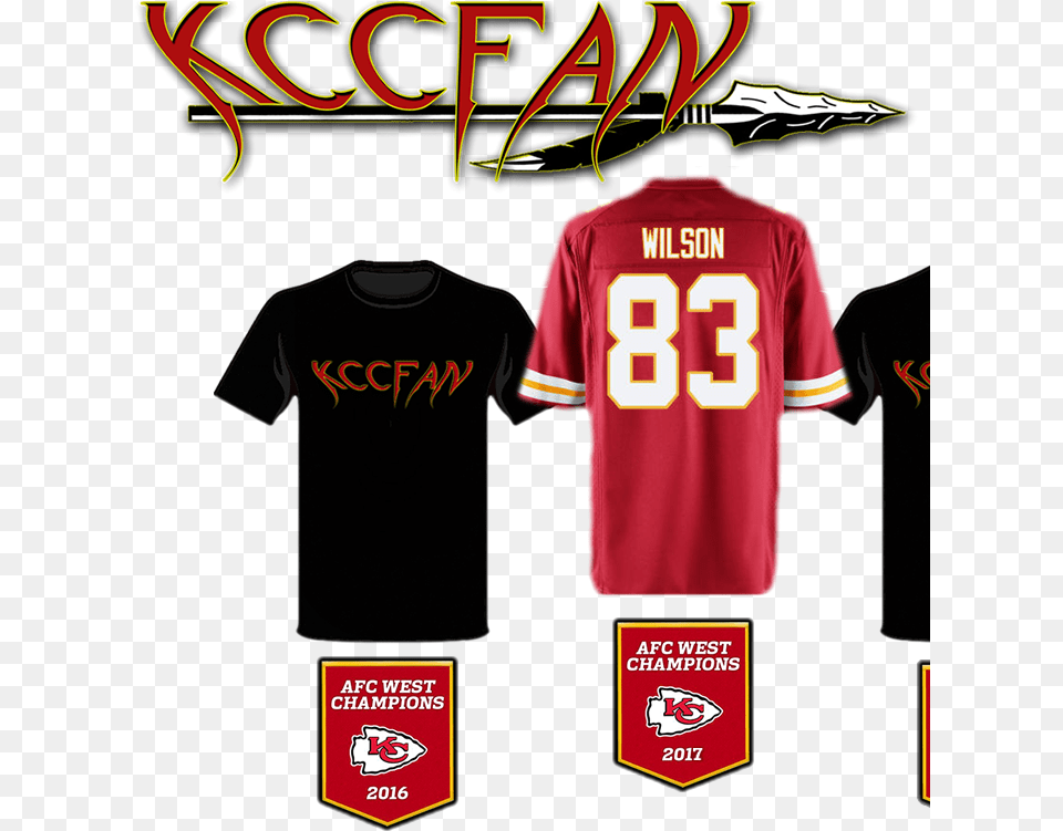 Kansas City Chiefs, Clothing, Shirt, T-shirt, Jersey Free Transparent Png