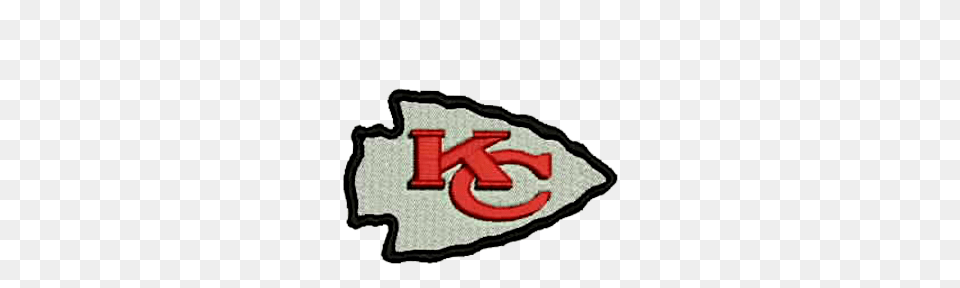Kansas City Chiefs Embroidered Patch, Arrow, Arrowhead, Weapon, Gas Pump Png Image