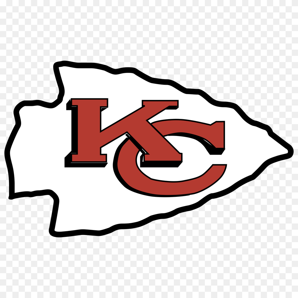 Kansas City Chiefs Logo Vector Transparent, Arrow, Arrowhead, Weapon, Text Png
