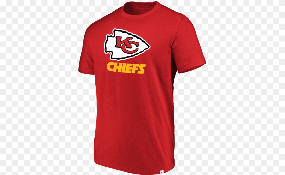 Kansas City Chiefs Majestic Men39s Red Flex Logo T Shirt Kansas City Chiefs, Clothing, T-shirt, Jersey Free Png
