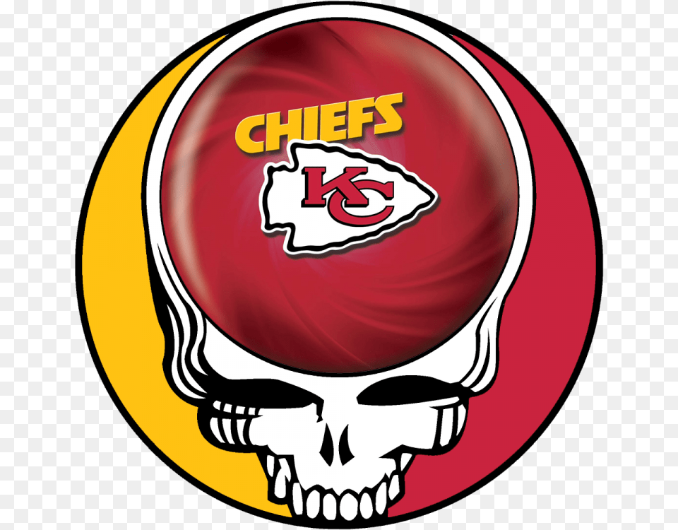 Kansas City Chiefs Skull Logo Decals Stickers Kansas City Chiefs Grateful Dead, Disk Png Image