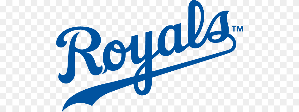 Kansas City Royals Text Logo, Handwriting Free Png Download