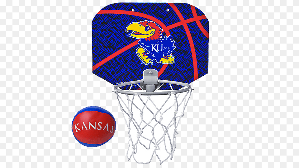 Kansas Jayhawks Basketball Hoop Set Jocks Nitch Png Image