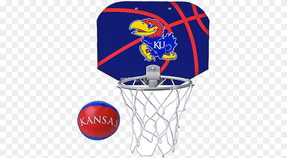 Kansas Jayhawks Basketball Hoop Set Kansas Jayhawks Free Png Download