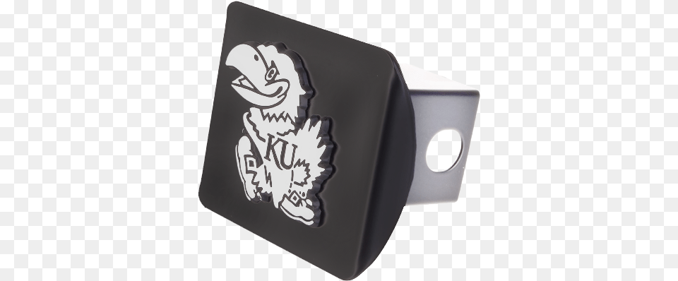 Kansas Jayhawks Chrome Hitch Cover Cartoon Png Image