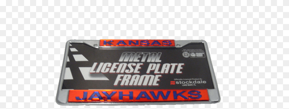 Kansas Jayhawks Frame Oregon State Beavers Metal Inlaid Acrylic Licence Plate, Clapperboard Free Transparent Png