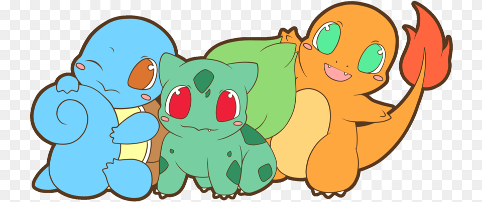 Kanto Johto Images Kanto Starters Hd Wallpaper And All Cute Kanto Starters, Animal, Pig, Baby, Person Free Png Download
