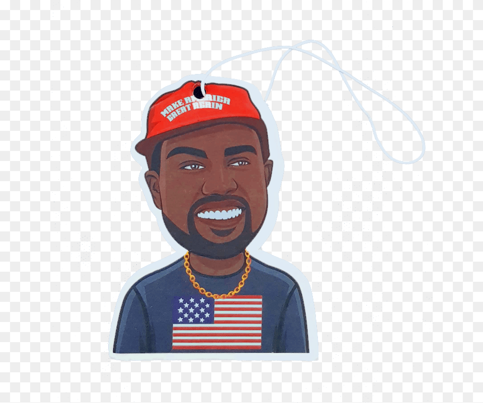 Kanye Make America Great Again Air Freshener, Baseball Cap, Cap, Clothing, Hat Png Image