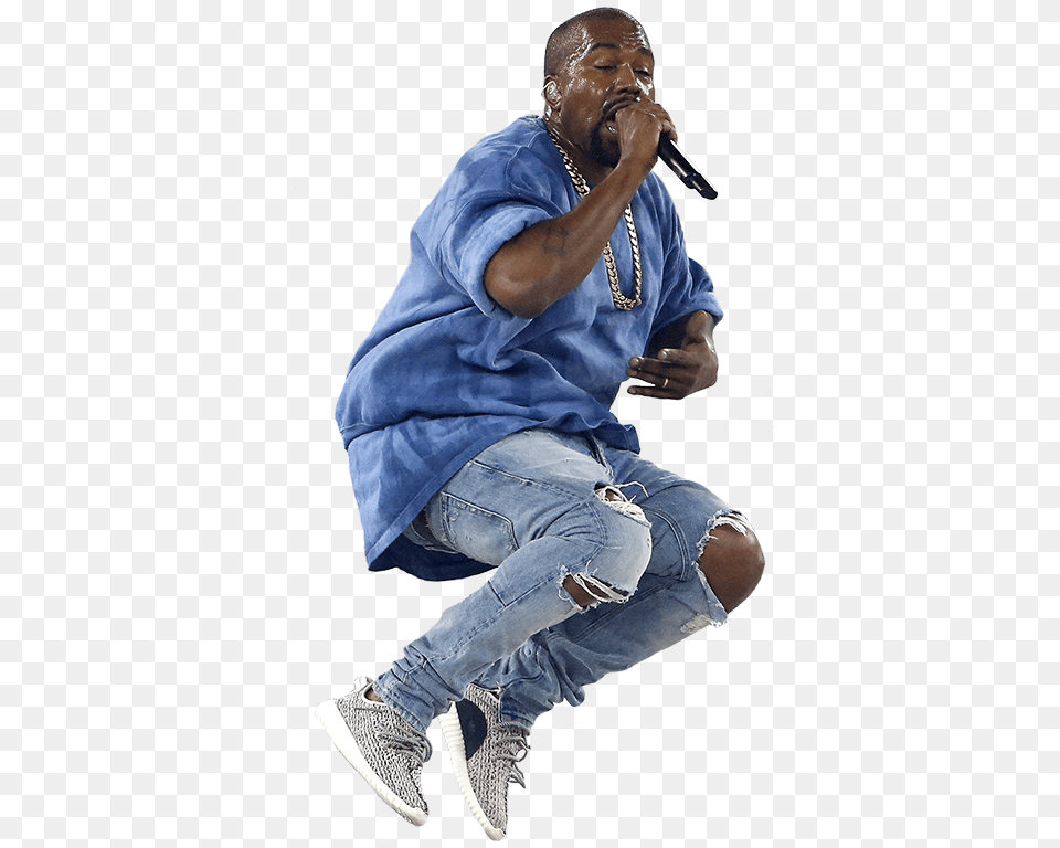 Kanye Sitting, Pants, Clothing, Male, Person Free Png
