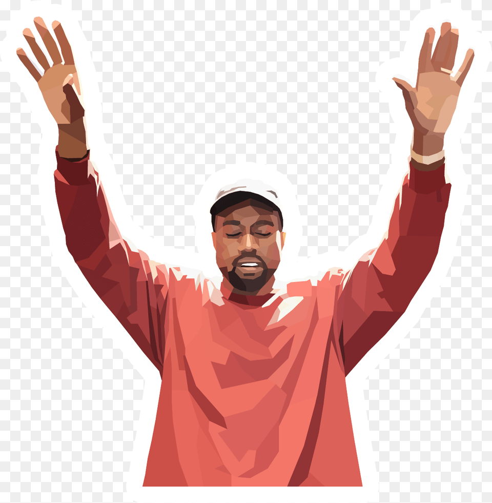 Kanye Wallpaper Iphone X, Triumphant, Head, Long Sleeve, Face Png Image