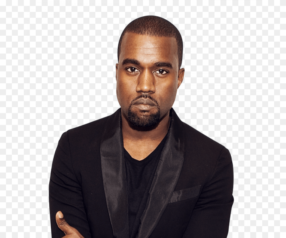 Kanye West, Head, Portrait, Beard, Photography Png Image