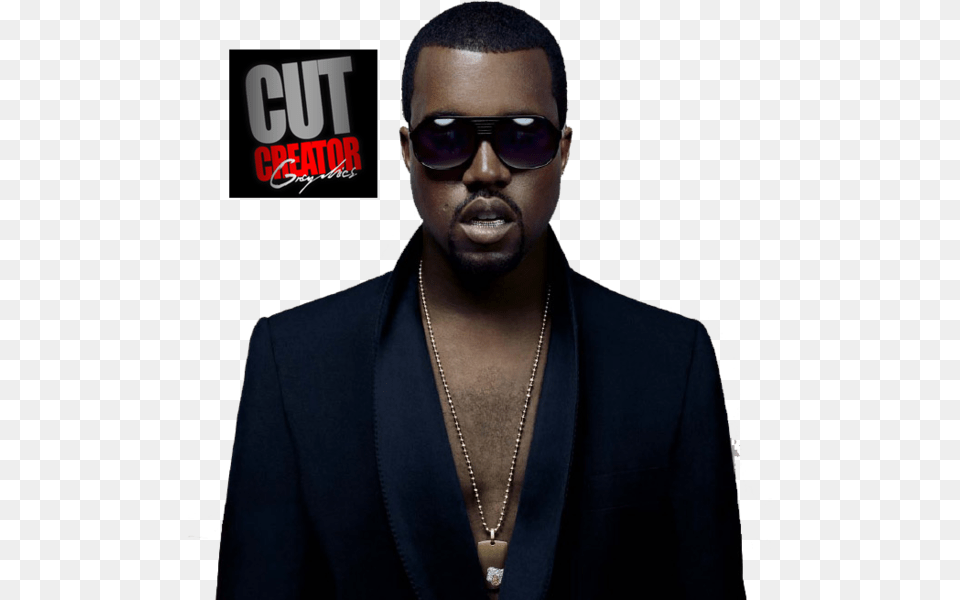Kanye West, Accessories, Pendant, Sunglasses, Man Free Transparent Png