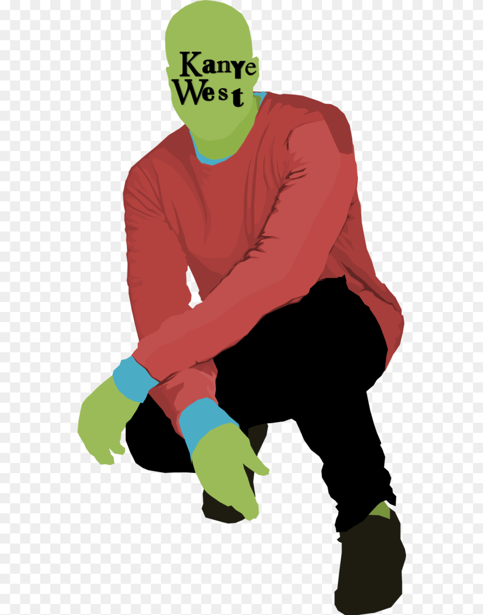 Kanye West, Adult, Clothing, Long Sleeve, Male Free Transparent Png