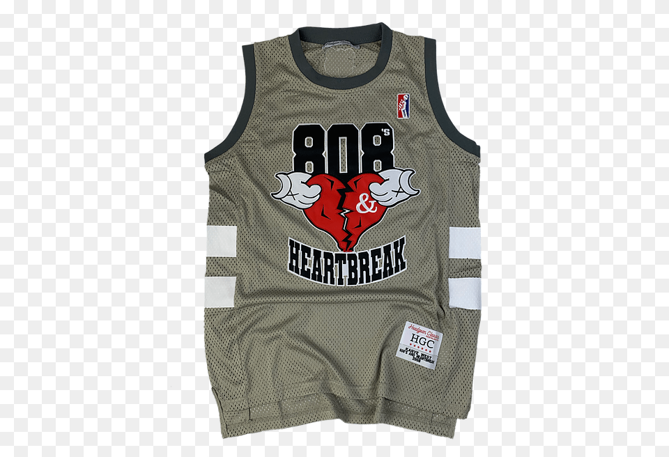 Kanye West 808s U0026 Heartbreak Album Basketball Jersey Stockyard Streetwear Active Tank, Clothing, Shirt Png Image