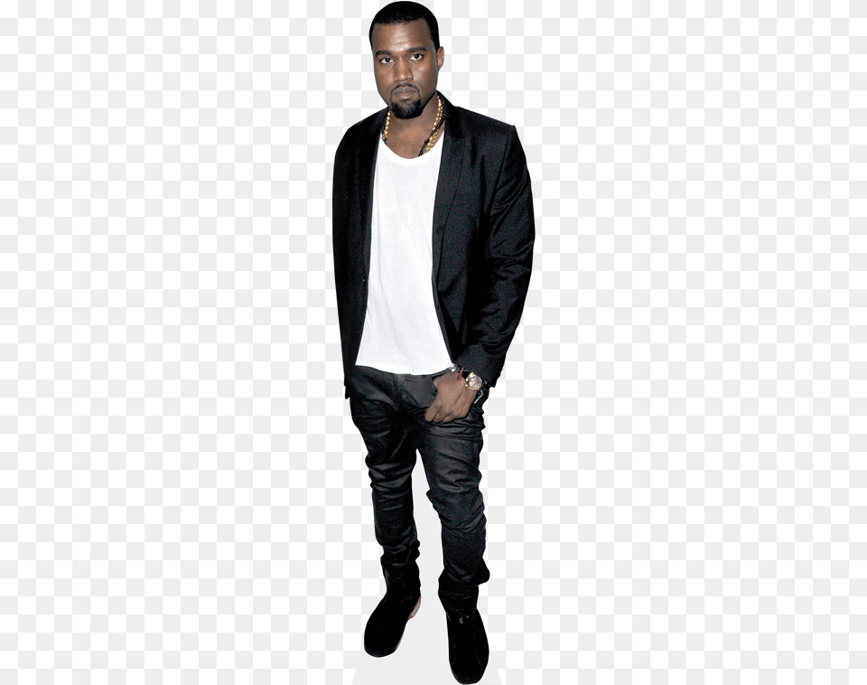 Kanye West Cardboard Cutout, Suit, Sleeve, Long Sleeve, Jacket Free Png Download