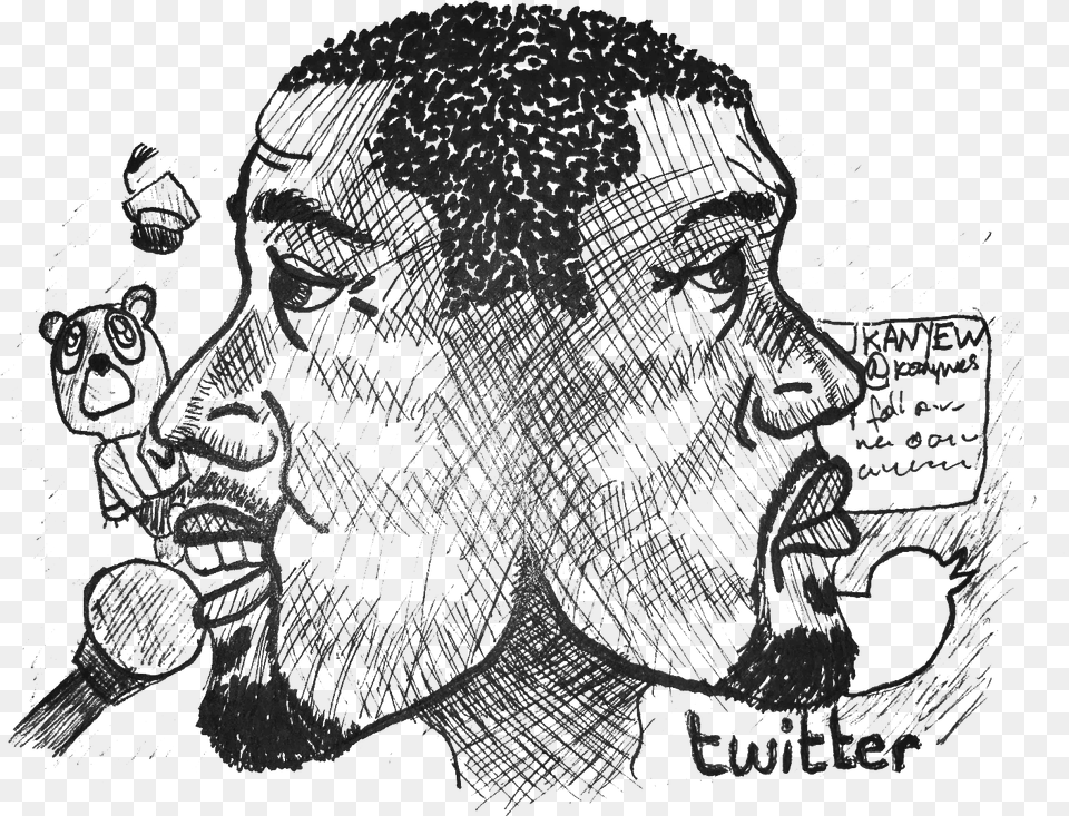 Kanye West Deserves Respectclass Img Responsive Cartoon, Art, Drawing Png
