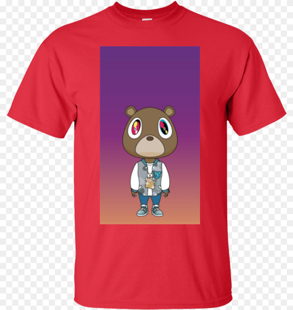 Kanye West Full Body Guns Dont Kill People I Do Shirt, Clothing, T-shirt, Animal, Bear Free Transparent Png