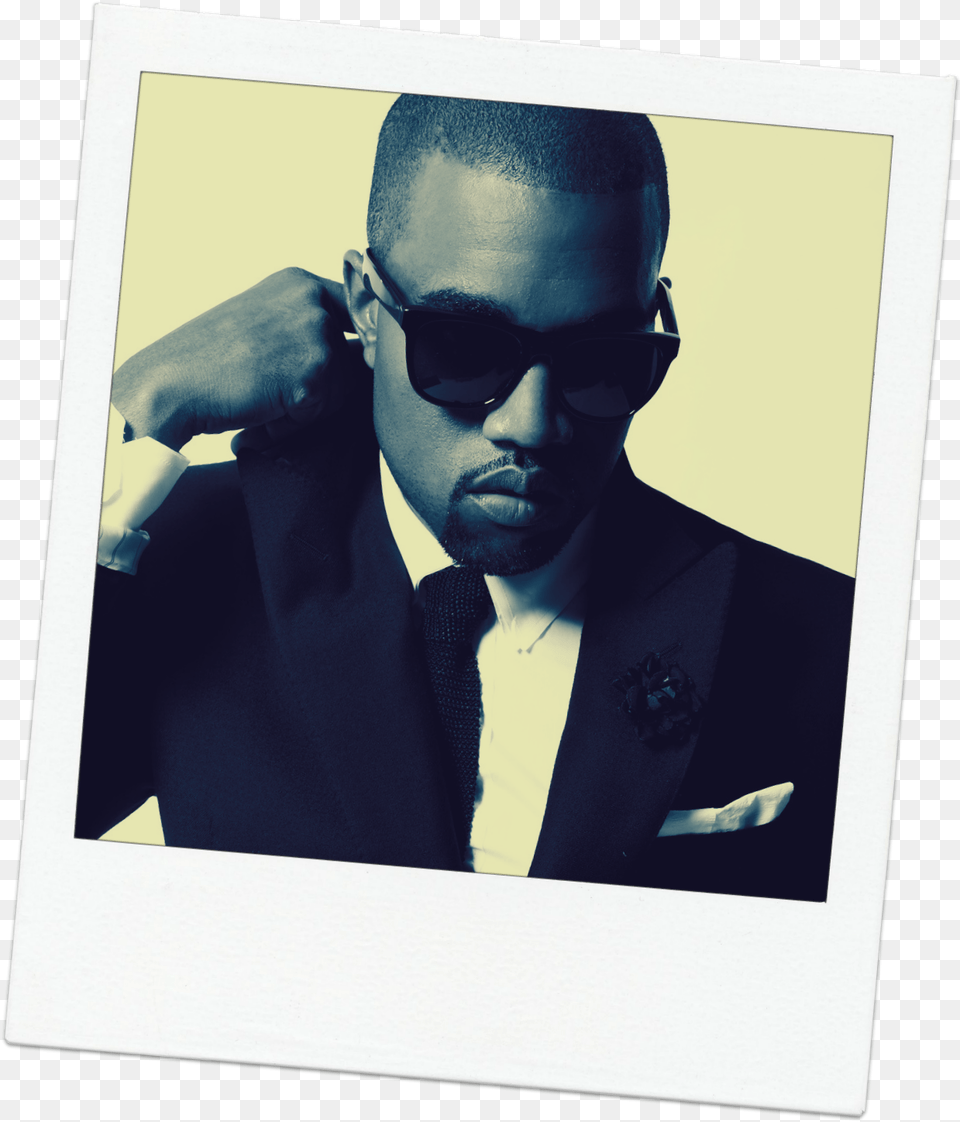 Kanye West Has 4 Songs Remaining, Accessories, Sunglasses, Suit, Portrait Free Png