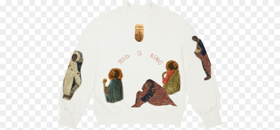 Kanye West Jesus Is King Merch, Sweatshirt, Clothing, Sweater, Sleeve Png